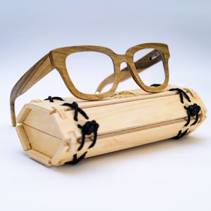 Wooden Glasses, Prescription Glasses, Wood Eyewear, Reading Glasses, Eyeglasses Frame, Computer Glasses image 7