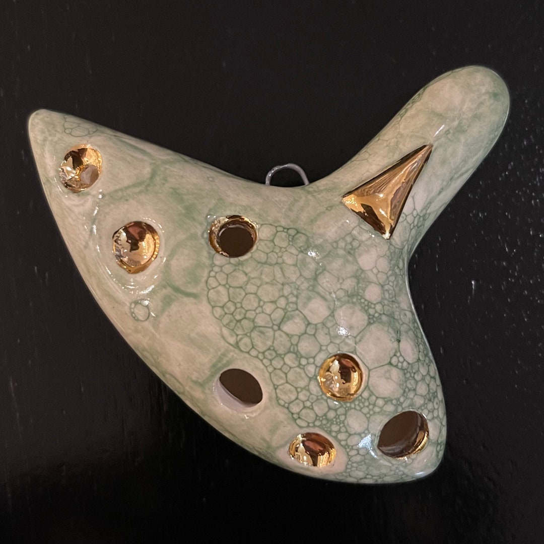 Zelda Fairy Ocarina Handmade 6 Holes Pendant Ocarina Etsy