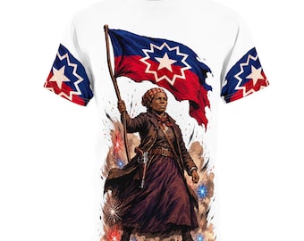 Camiseta unisex de corte y costura (AOP)