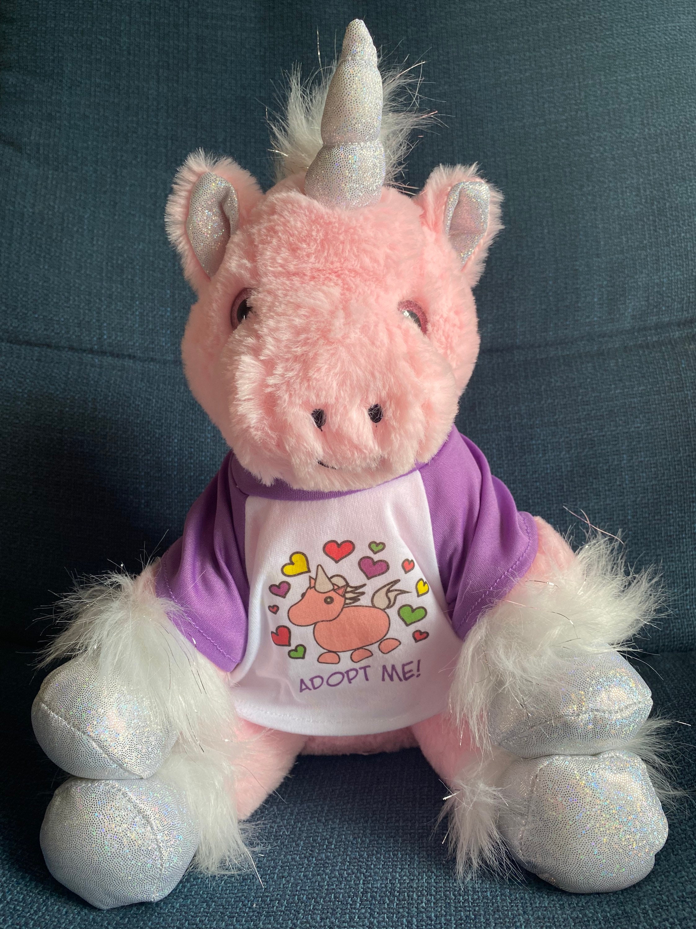 Weighted Stuffed Animal Weighted Unicorn Pink 16 15 lbs Etsy