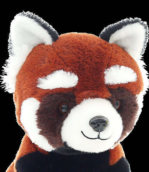 Weighted Stuffed Animal Plush Red Panda 16 Unweighted up - Etsy