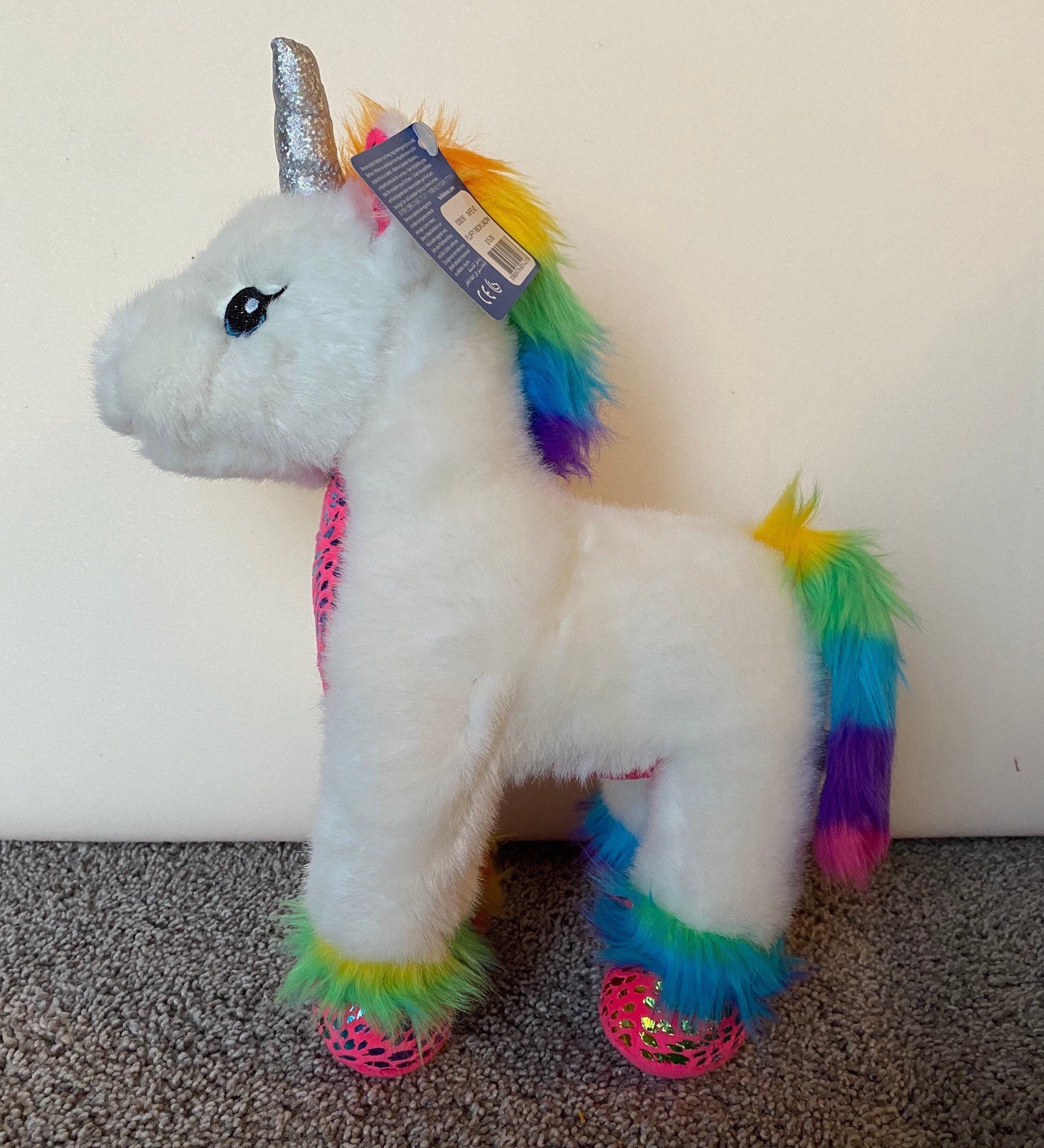 11 Weighted Stuffed Animal Weighted Unicorn BuildABear Etsy