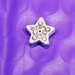 White Rhinestone Star Slider Charm Enamel Easy DIY Jewelry Create Your Own Slide Bracelet DIY Accessories Fashion Jewelry Shape Charms