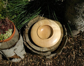 Artist bowl "Kamloops" Canadian maple unique piece