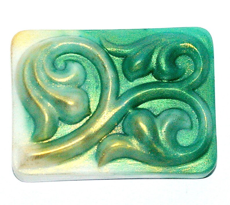 Designer soap phantasies in green with gift service option image 5