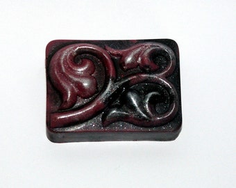 Designer soap "dark baroque" with gift service option