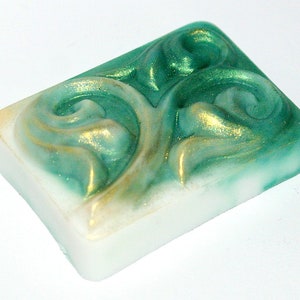 Designer soap phantasies in green with gift service option image 2
