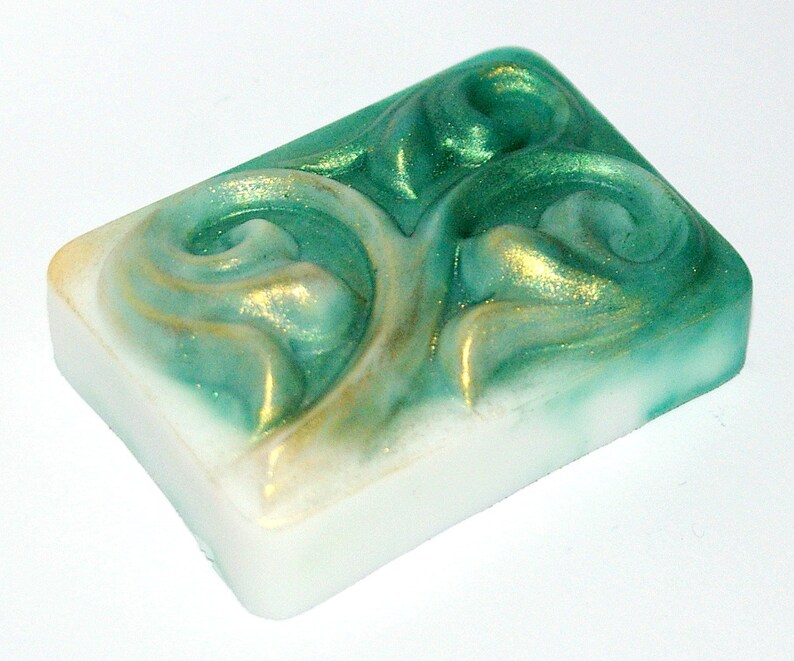 Designer soap phantasies in green with gift service option image 2