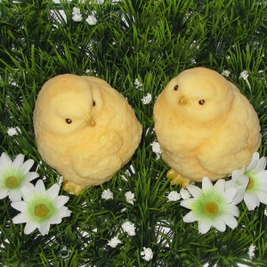 Set de regalo "¡Qué lindo!" 1 pollito en bolsa de regalo hecha de tela de algodón estampada
