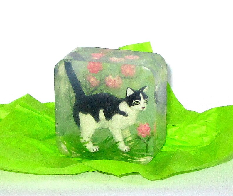 Rarity designer soap My cat's name is Mohrle... with gift service option image 5