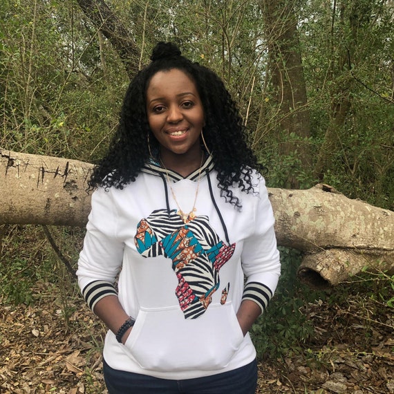 african print sweater
