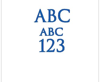 Church of Jesus Christ of Latter-day Saints font 1/2 inch embroidery pattern download for Machine Embroidery 4X4 hoop Book of Mormon