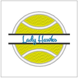Tennis 4 sports patterns and split design embroidery pattern download for Machine Embroidery