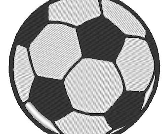 Soccer Ball football design embroidery pattern 4 inch download for Machine Embroidery