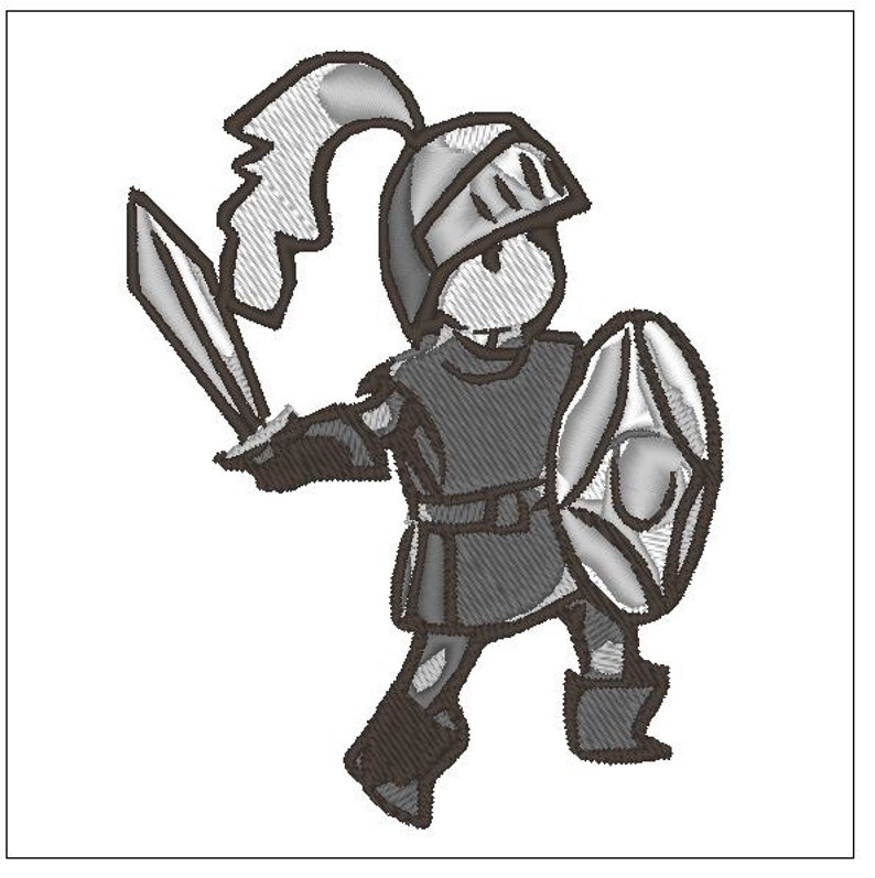 Fairy tale knight jessecmault pattern 4 inch download for  etsy