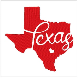Texas state word art embroidery pattern  download for Machine Embroidery for 4X4 hoop
