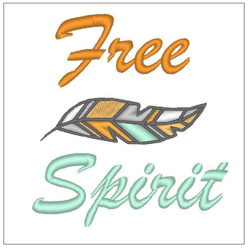 Brush Script Font 1 Inch Embroidery Pattern Download for Etsy