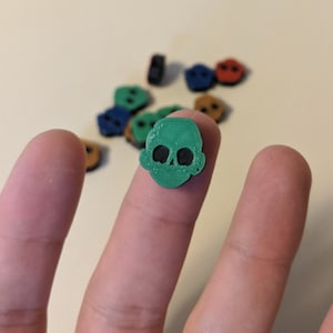 Zomboy Inspired Kandi Beads - 3D Printed - Pony Beads