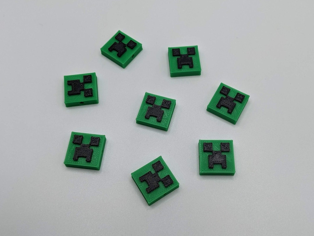 Minecraft Creeper Beads Custom Beads Beads for Making Bracelets Pony