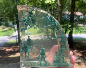 Army Guys Bookend - One Half Only