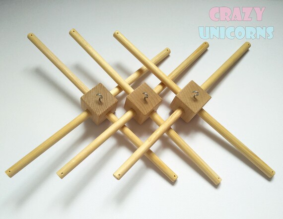 Diy Mobile Hanger Diy Crib Mobile Holder Set Of 3 Mobile Etsy