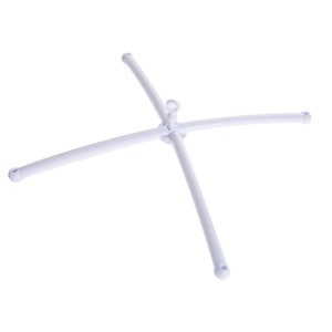 White baby mobile hanger Plastic Mobile frame Crib mobile base wood mobile DIY baby mobile holder