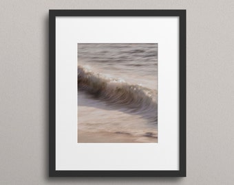 Abstract Ocean Waves Fine Art Photography Print Home Decor