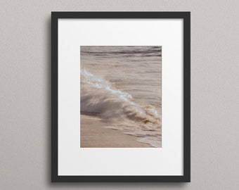 Abstract Ocean Waves Fine Art Photography Print Home Decor