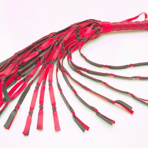 Flogger DREADLOCKS Full-size Premium Leather Handmade mature — 38 tails.