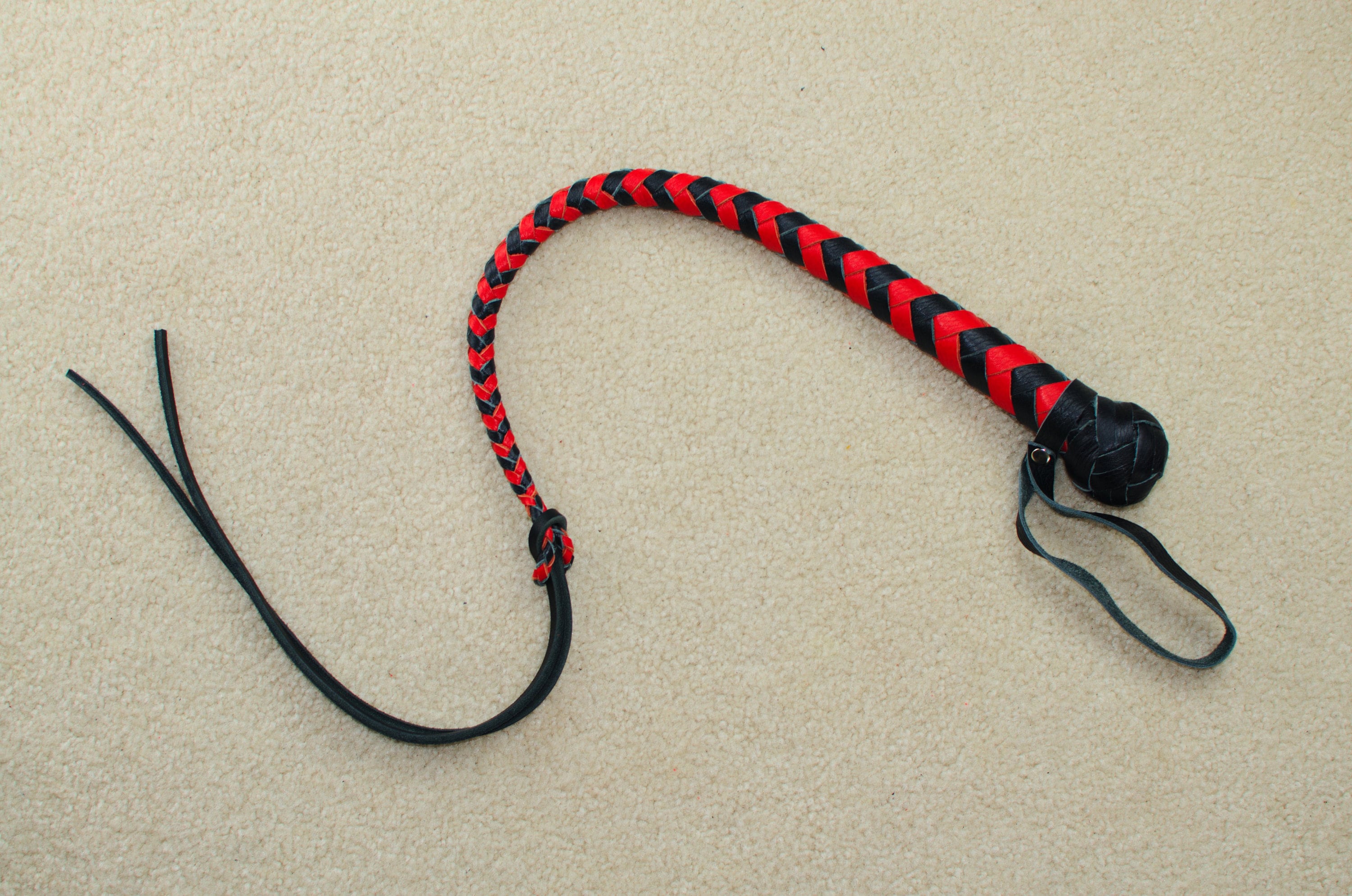 DOG Whip Premium Leather 33 Inches. Etsy