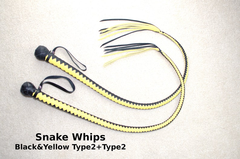 Snake Whip Premium Leather 40 inches. image 10