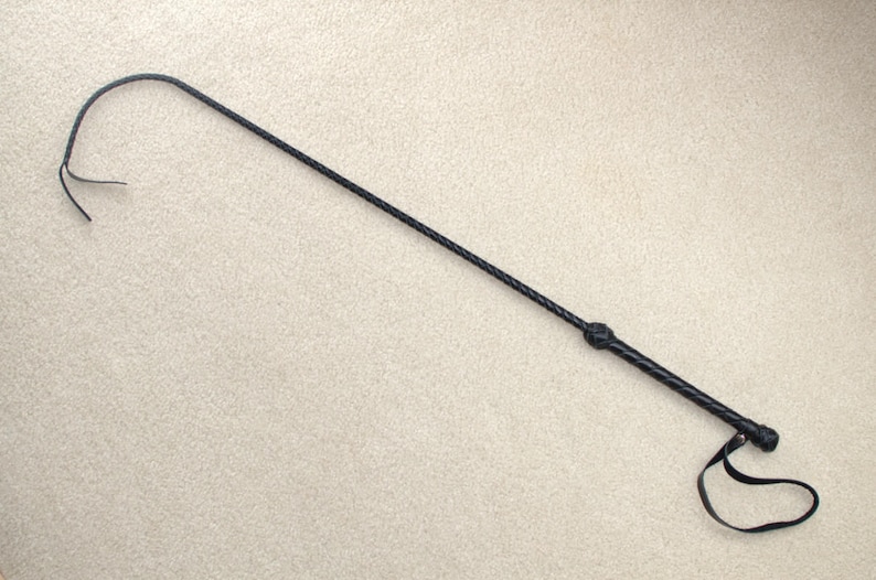 Riding Crop Whip Premium Leather 35 inches Etsy