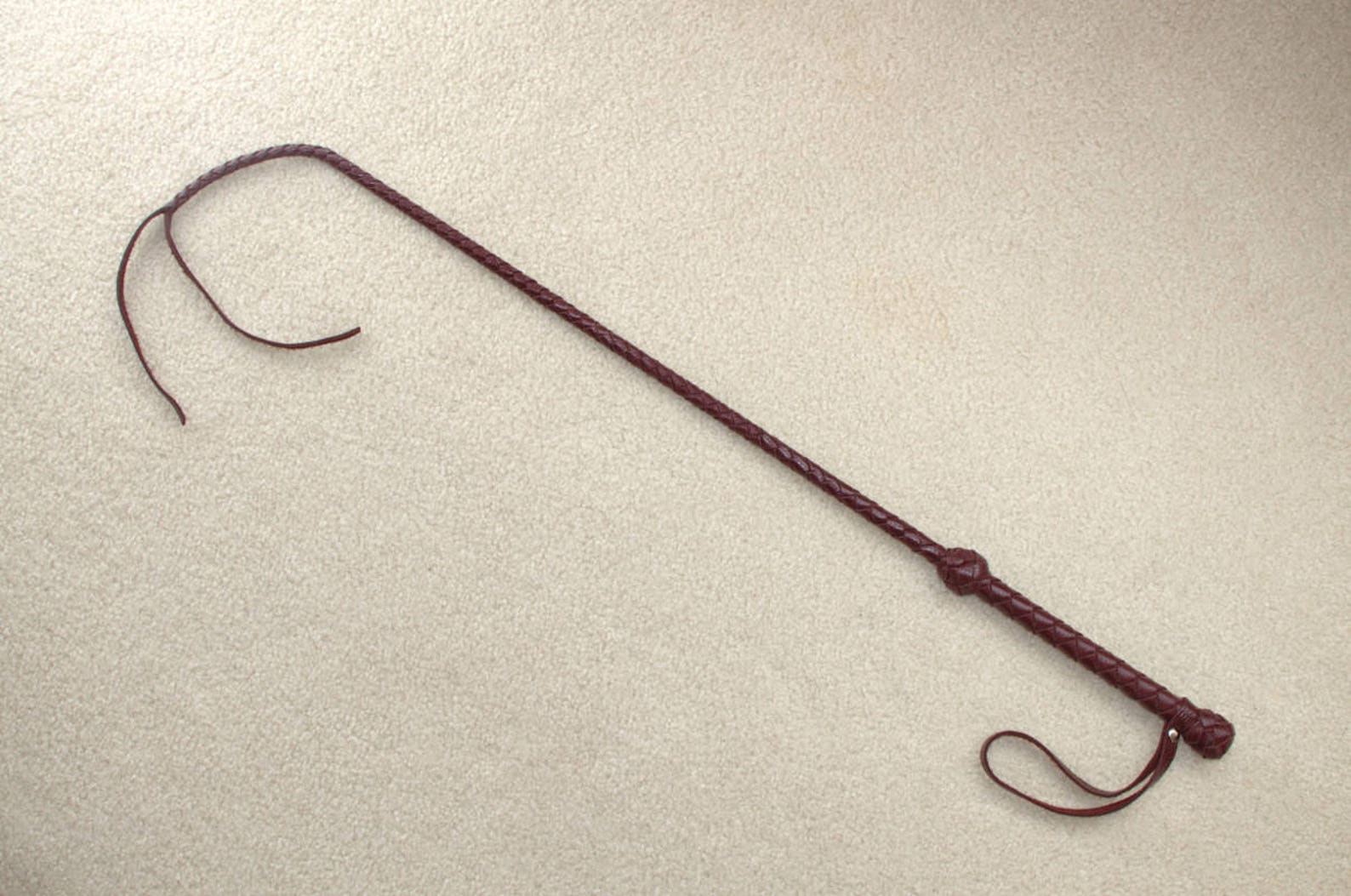 Riding Crop Whip Premium Leather 35 Inches Etsy