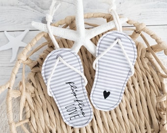 ITH embroidery file flip flops 10x10 (4"x4")