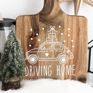 Christmas car plotter template