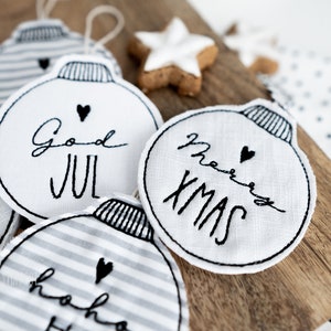 Embroidery file ITH Christmas balls 10x10 (4&quot;x4&quot;)