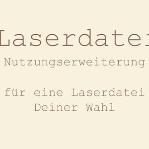 commercial license for a laser file of your choice