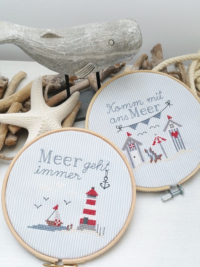 Fichier de broderie point de croix MER bundle 10x10 image 2