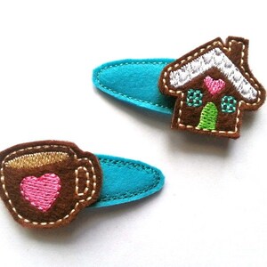 Embroidery file hair clips 10x10 frame image 3