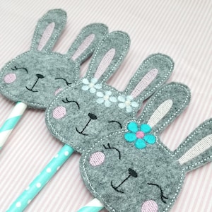 ITH embroidery file bunny 10x10 image 1