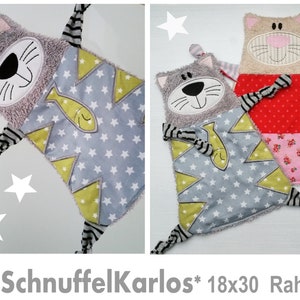 ITH Schnuffel KARLOS 18x30 Rahmen Stickdatei Bild 1