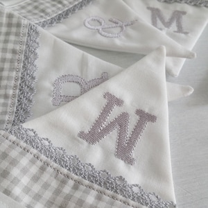 ITH embroidery file pennant ABC 13x18
