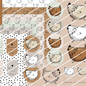 DigiStamp Huhn Hilde