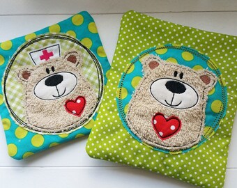 2x BärBel Button Doodle 10x10 Frame