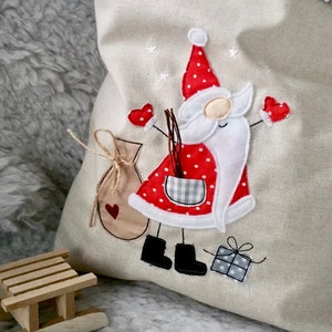 Embroidery file Doodle Santa 18x30 (7x12&quot;)