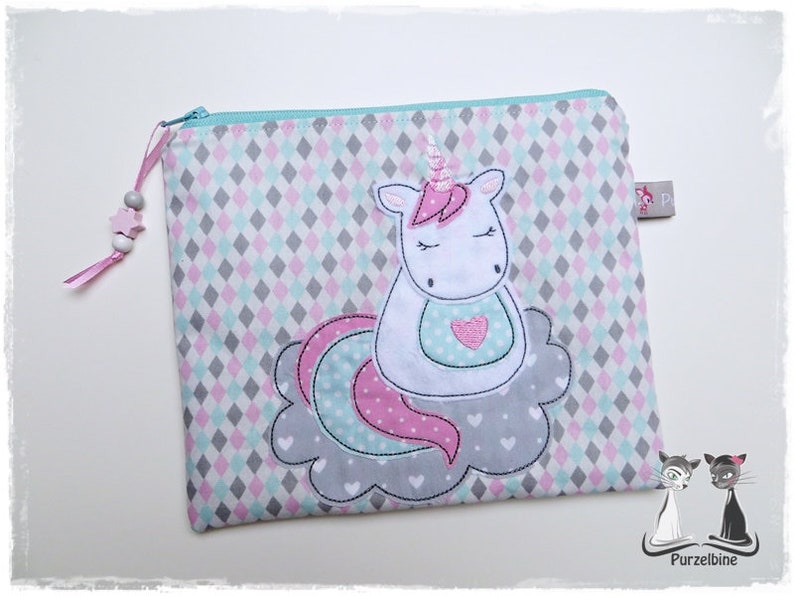 Cadre Licorne Doodle 13x18 image 4