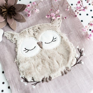 Embroidery file Doodle Owl Flora 10x10 (4&quot;x4&quot;)