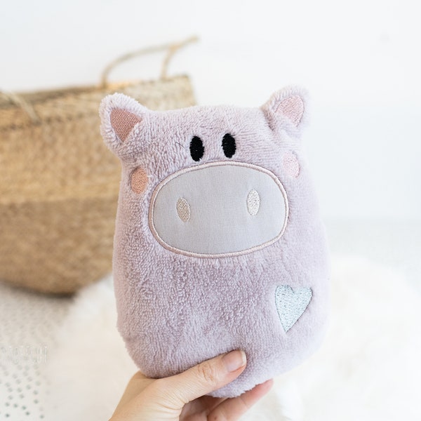 Embroidery file ITH lucky pig 18x30 (7x12")