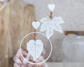 3D printing file STL & 3MF – Leaf Mobile | Autumn Window Decoration | Digital download including mini-commercial license