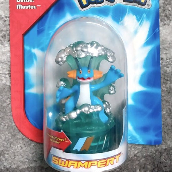 Pokémon Swampert ThinkChip Technology Figure Battle Trainer